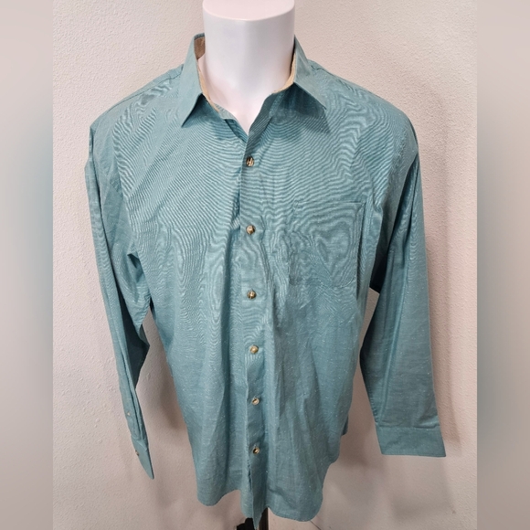 Van Heusen men's button-down longsleeve large - Picture 1 of 6